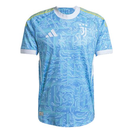 Men's Juventus Away Authentic Jersey 2025/26