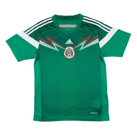 Men's Mexico Home Retro Soccer Jersey 2014