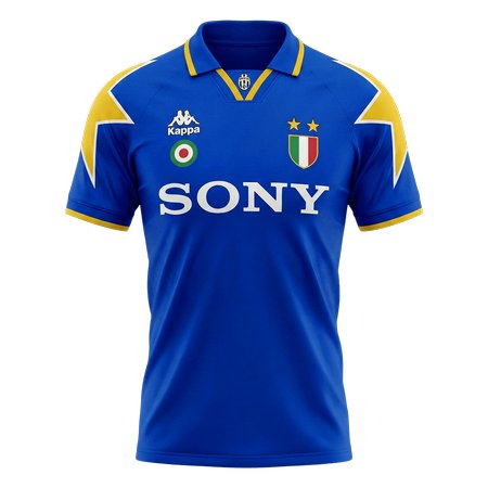 Men's Juventus Away Retro Soccer Jersey 1995/96