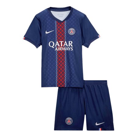 Kid's PSG Home Soccer Jersey Kit 2025/26