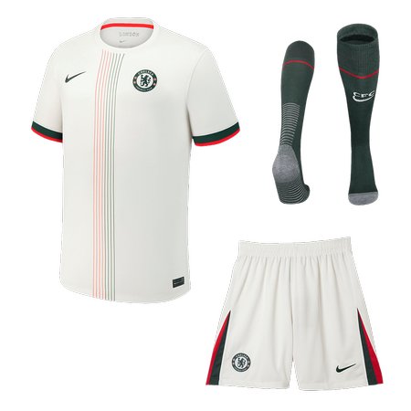 Men's Chelsea Away Jersey Full Kit 2025/26