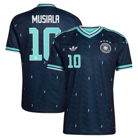 Men's Jamal Musiala #10 Germany Away Replica Jersey World Cup 2026