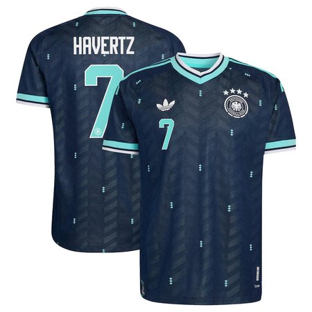Men's Kai Havertz #7 Germany Away Authentic Jersey World Cup 2026