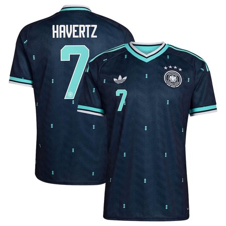 Men's Kai Havertz #7 Germany Away Replica Jersey World Cup 2026