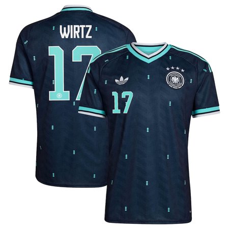 Kid's Florian Wirtz #17 Germany Away Replica Jersey World Cup 2026