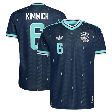 Men's Joshua Kimmich #6 Germany Away Authentic Jersey World Cup 2026