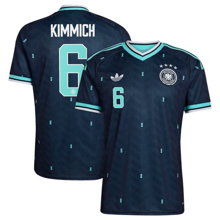 Men's Joshua Kimmich #6 Germany Away Replica Jersey World Cup 2026