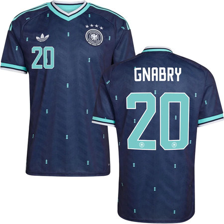 Men's GNABRY #20 Germany Away Replica Jersey World Cup 2026