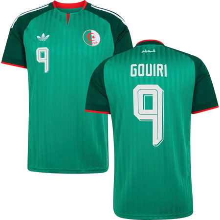 Kid's GOUIRI #9 Algeria Away Replica Jersey World Cup 2026