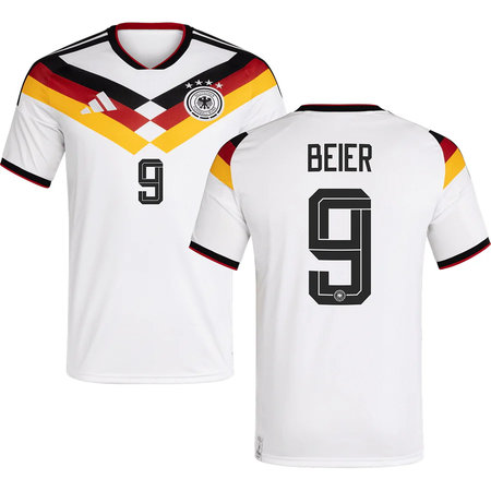 Kid's BEIER #9 Germany Home Replica Jersey World Cup 2026