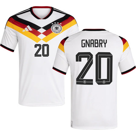 Men's GNABRY #20 Germany Home Replica Jersey World Cup 2026