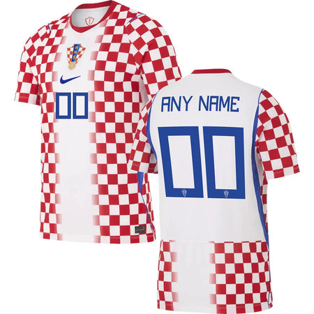Kid's Croatia Home Replica Custom Jersey World Cup 2026