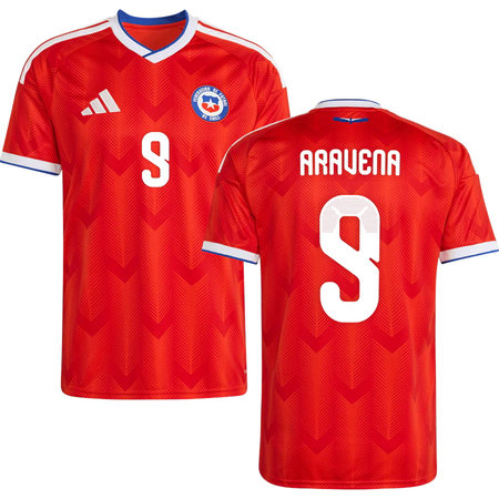 Kid's ARAVENA #9 Chile Home Replica Jersey World Cup 2026