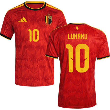 Kid's LUKAKU #10 Belgium Home Replica Jersey World Cup 2026