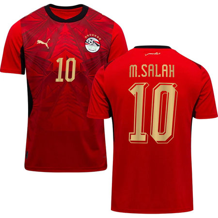Kid's M.SALAH #10 Egypt Home Replica Jersey World Cup 2026