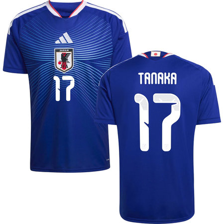 Kid's TANAKA #17 Japan Home Replica Jersey World Cup 2026