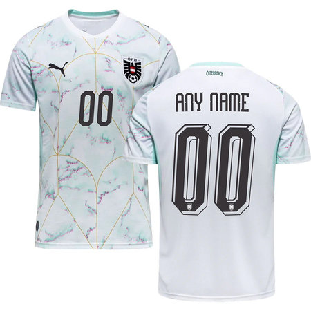 Kid's Austria Away Replica Custom Jersey World Cup 2026