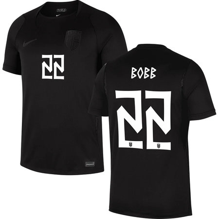 Kid's BOBB #22 Norway Away Replica Jersey World Cup 2026