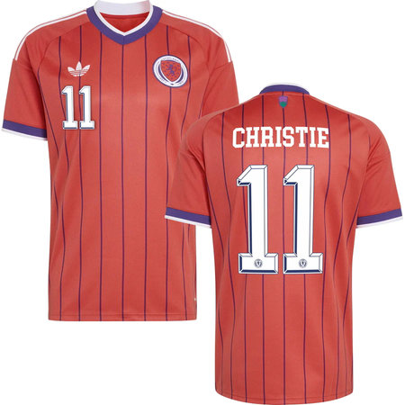 Kid's CHRISTIE #11 Scotland Away Replica Jersey World Cup 2026