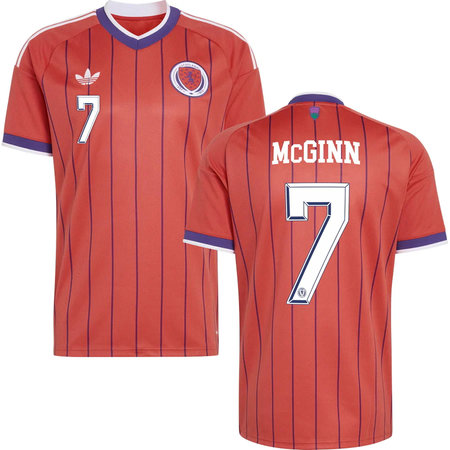 Kid's McGINN #7 Scotland Away Replica Jersey World Cup 2026
