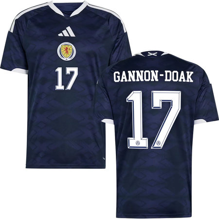 Kid's GANNON-DOAK #17 Scotland Home Replica Jersey World Cup 2026