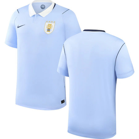 Men's Uruguay Home Replica Soccer Jersey World Cup 2026