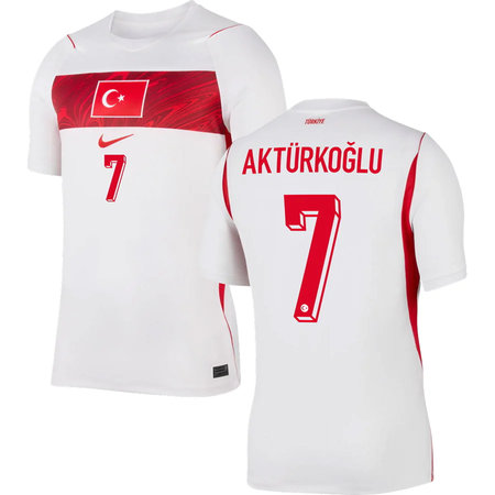 Kid's AKTÜRKOĞLU #7 Turkey Away Replica Jersey World Cup 2026
