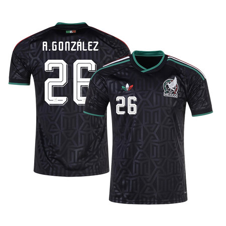 Kid's Armando González #26 Mexico Stadium Third Replica Jersey World Cup 2026